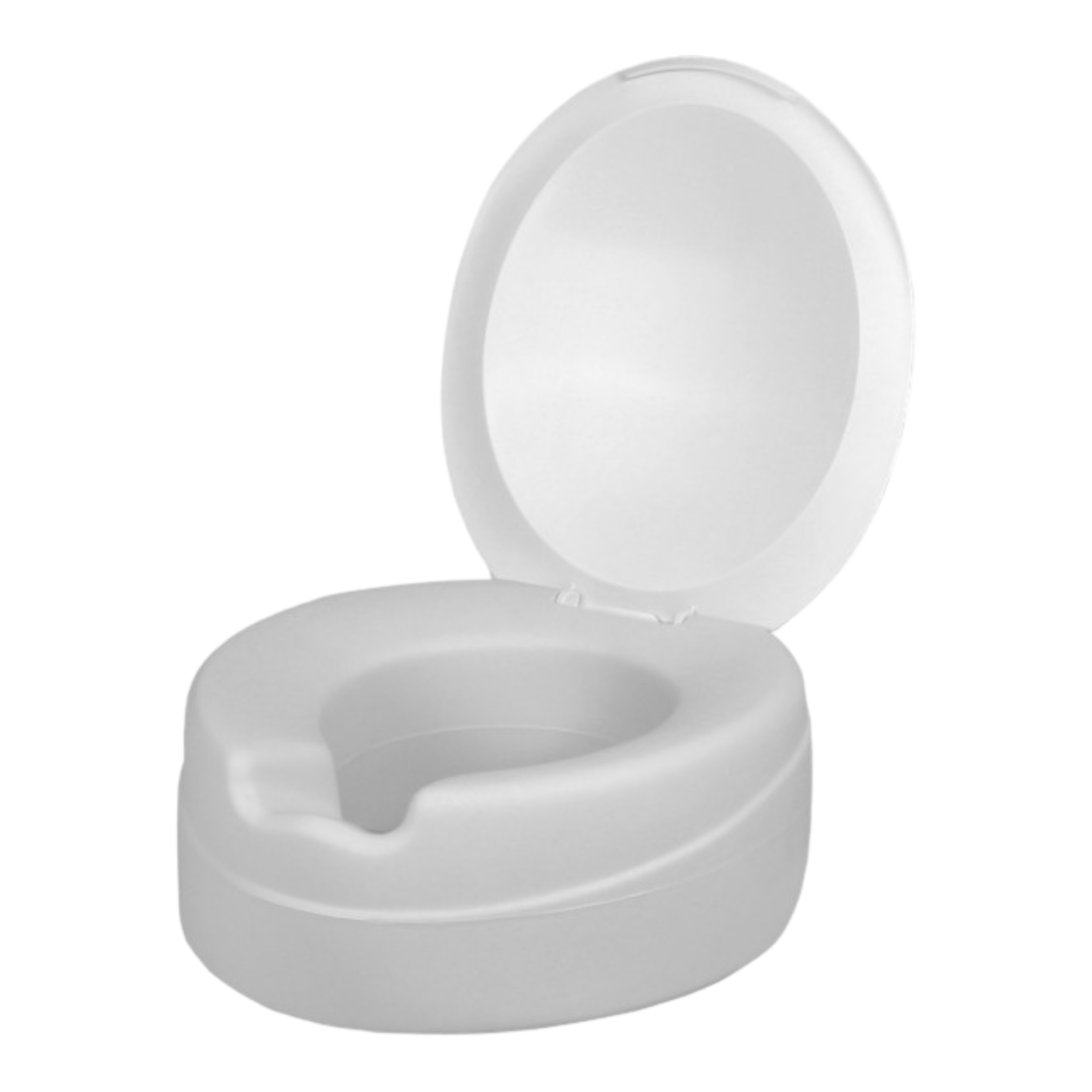 Toilettensitzerhöhung Contact Soft 14 cm mit Deckel