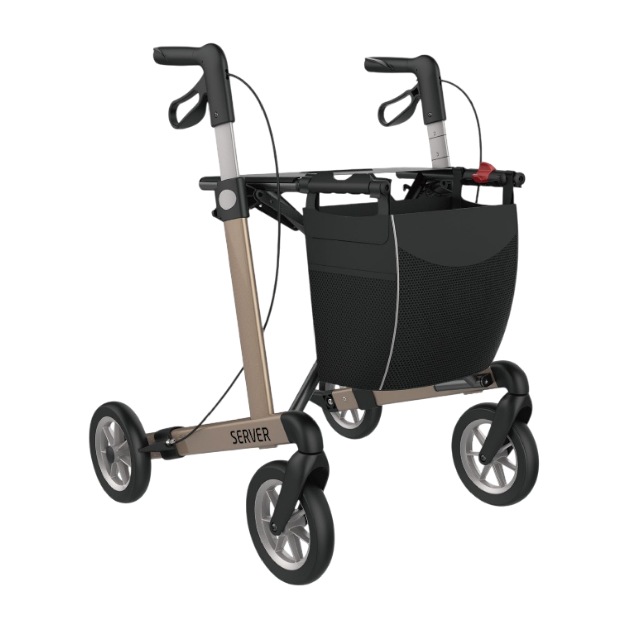 Aluminium Rollator Server, Farbe
